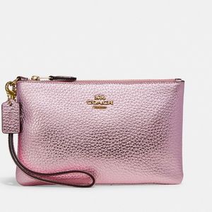 Coach Wristlet in Pink